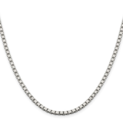 Sterling Silver 3.25mm Box Chain