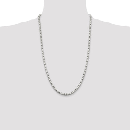 Sterling Silver 3.75mm Box Chain