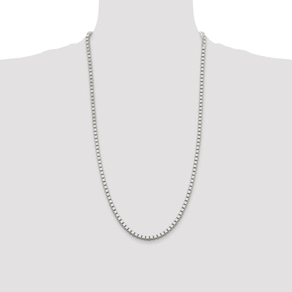 Sterling Silver 3.75mm Box Chain