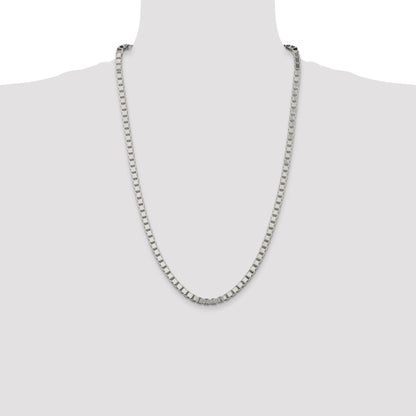 Sterling Silver 4.5mm Box Chain