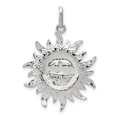 Sterling Silver Sun Pendant