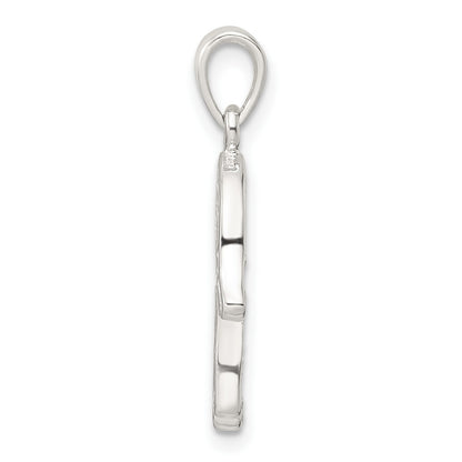 Sterling Silver Polished Chamseh Pendant
