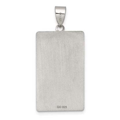 Sterling Silver The Fool Tarot Card Pendant