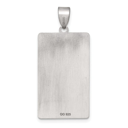 Sterling Silver The High Priestess Tarot Card Pendant