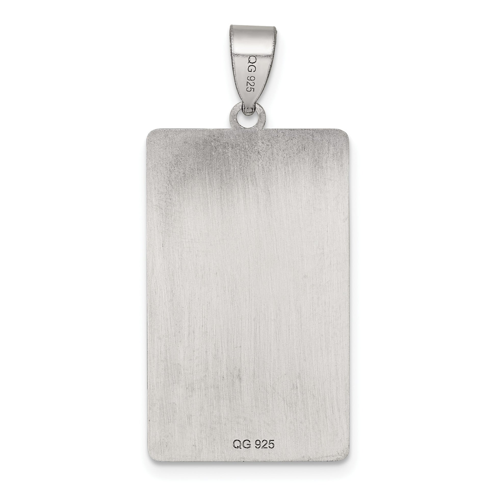 Sterling Silver The Hierophant Tarot Card Pendant