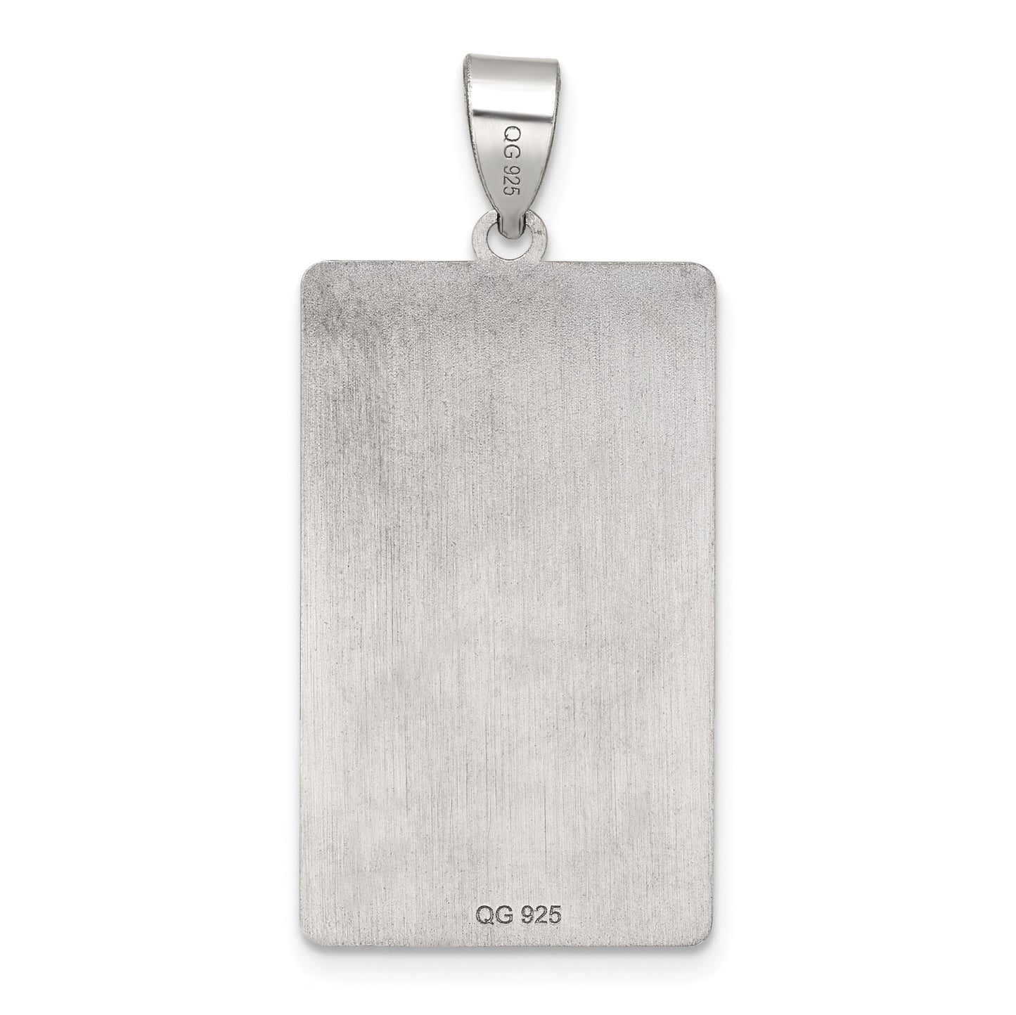Sterling Silver The Chariot Tarot Card Pendant