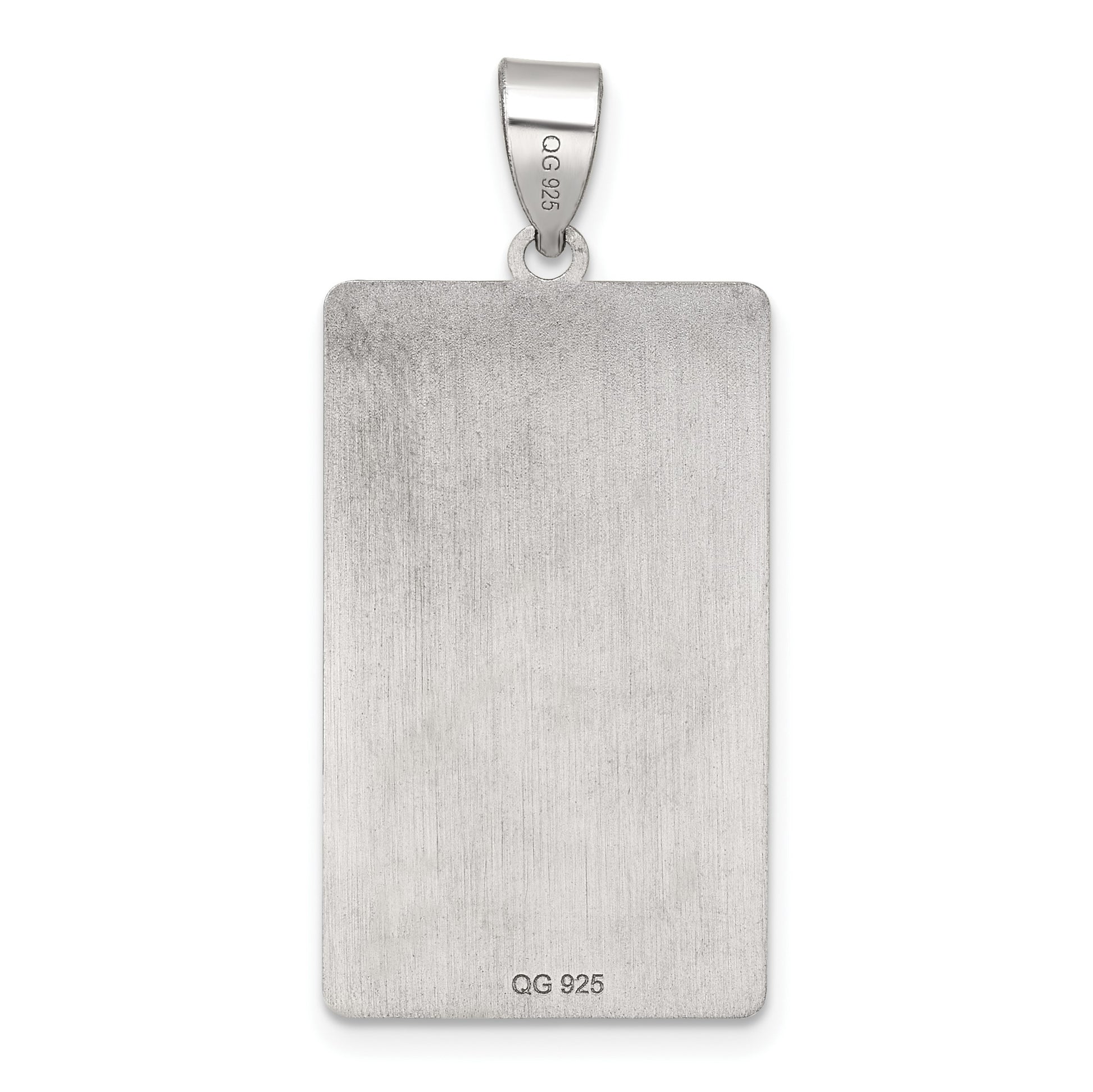 Sterling Silver The Chariot Tarot Card Pendant
