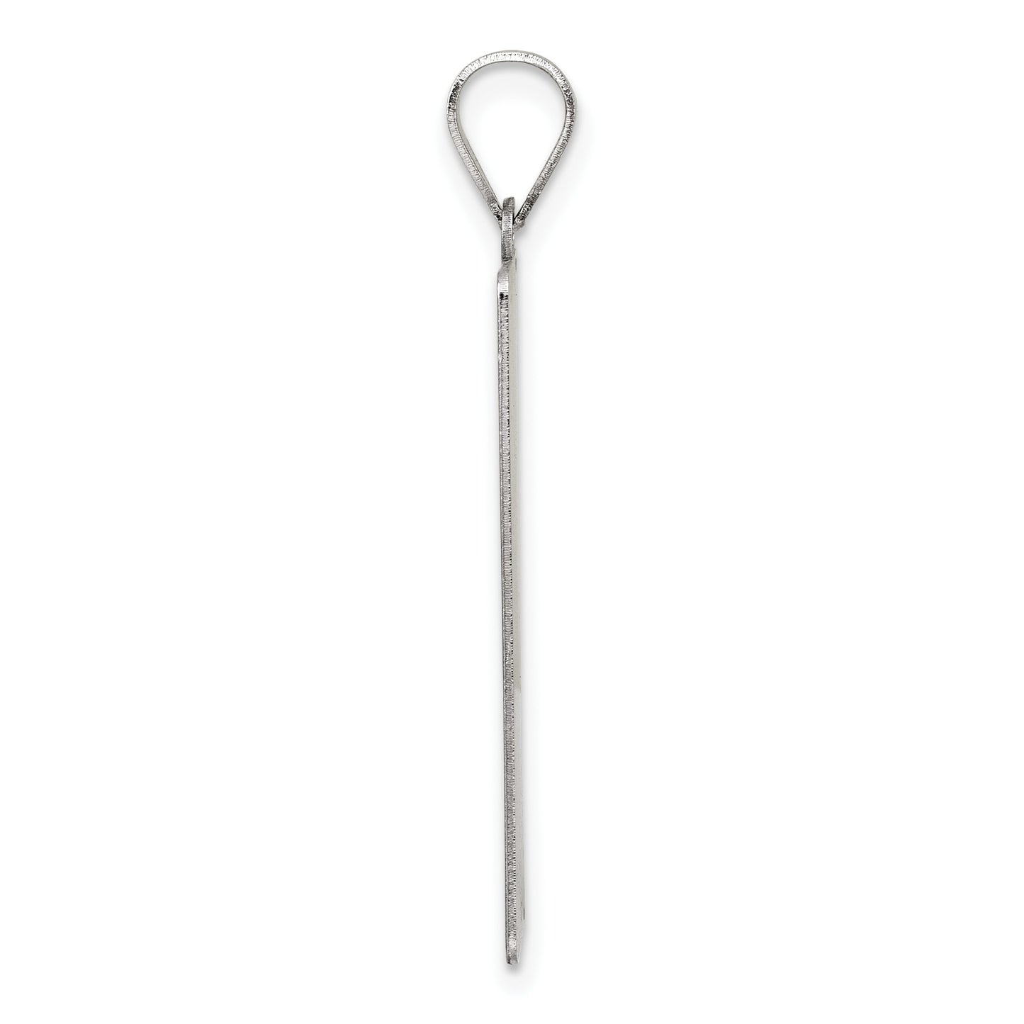Sterling Silver Strength Tarot Card Pendant