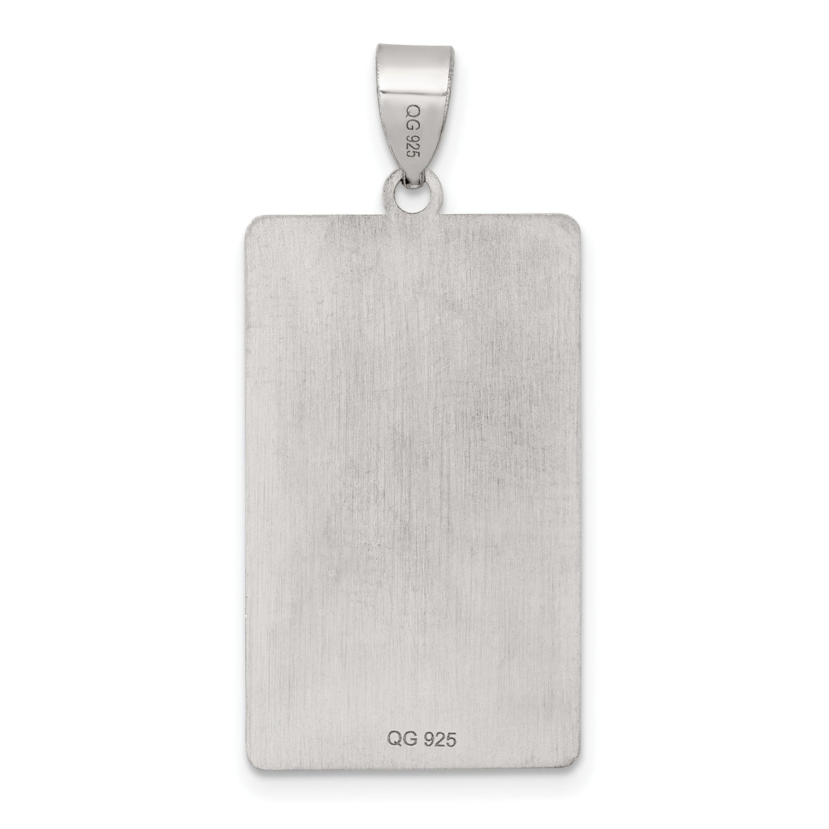 Sterling Silver The Hermit Tarot Card Pendant
