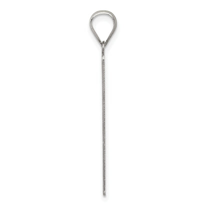 Sterling Silver The Hanged Man Tarot Card Pendant
