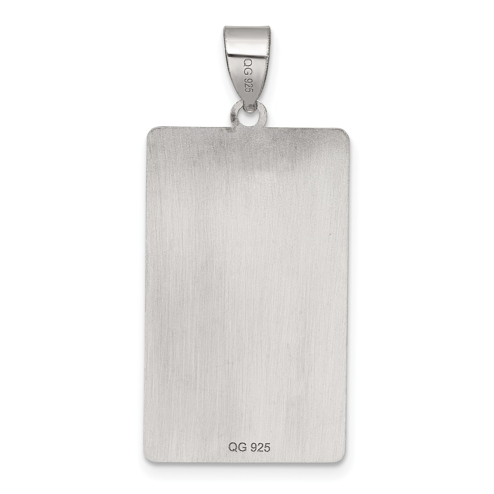 Sterling Silver The Hanged Man Tarot Card Pendant