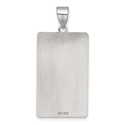 Sterling Silver The Hanged Man Tarot Card Pendant