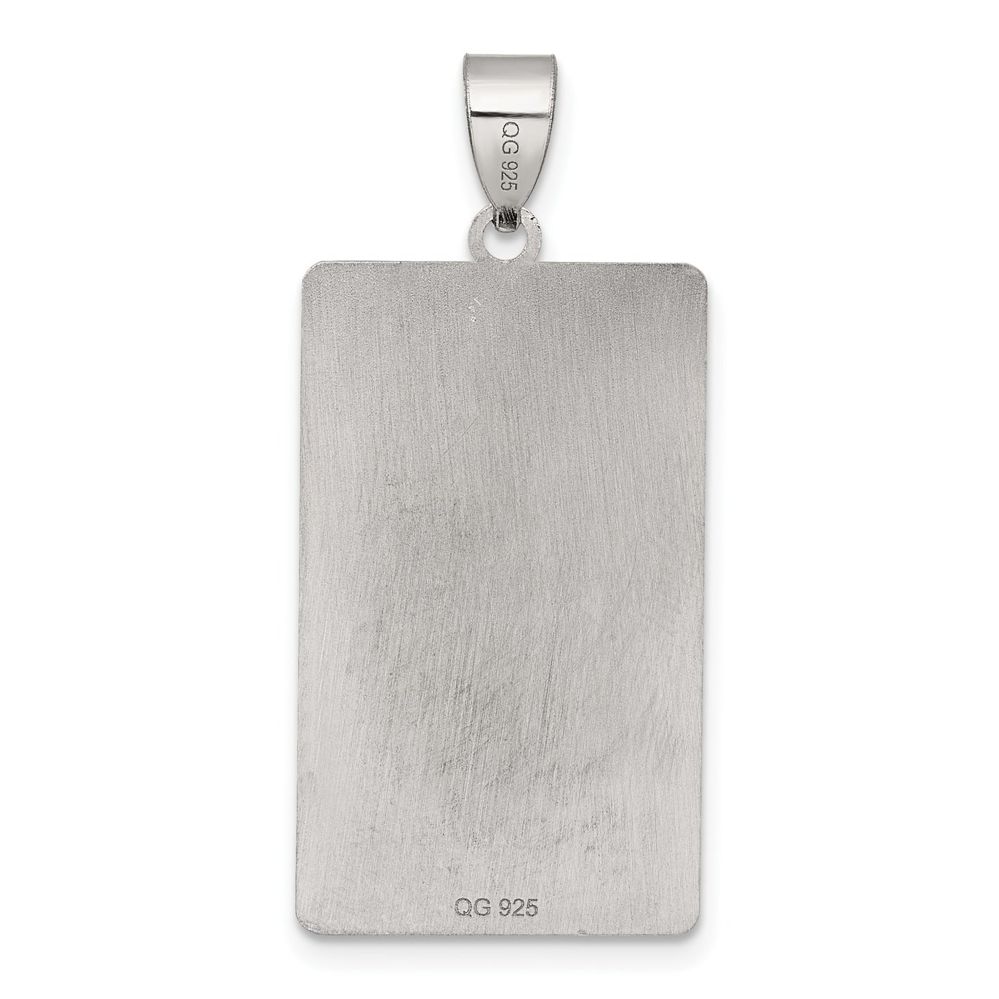 Sterling Silver Death Tarot Card Pendant