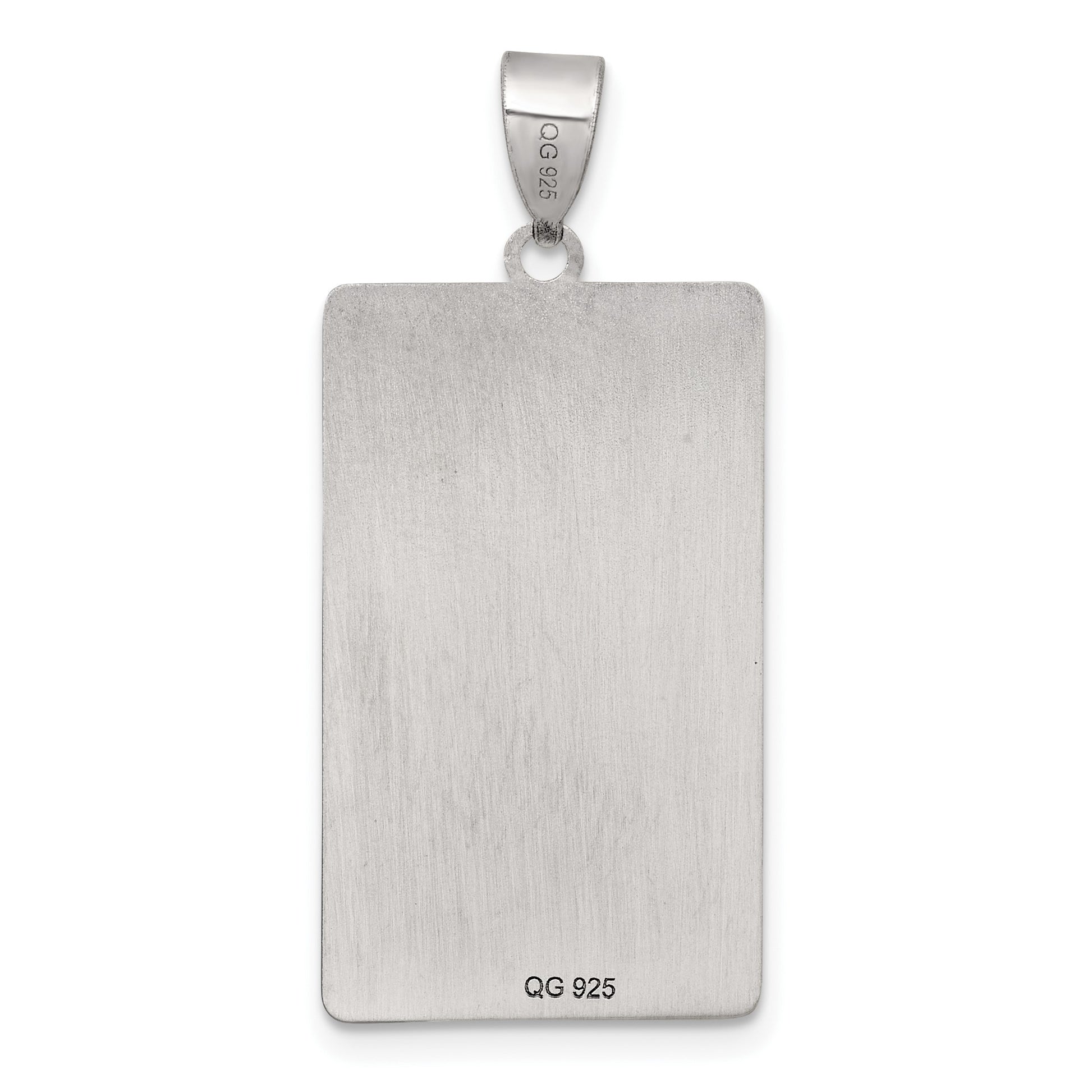 Sterling Silver The Devil Tarot Card Pendant