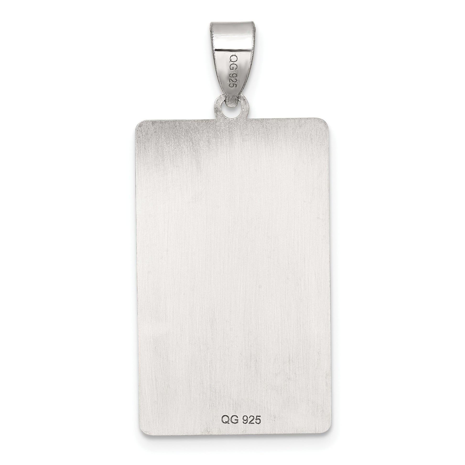 Sterling Silver The World Tarot Card Pendant