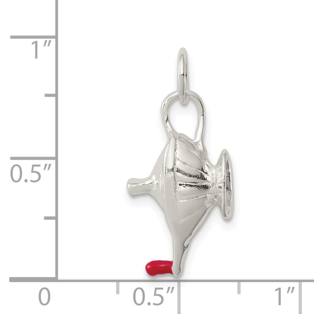 Sterling Silver Lamp of Knowledge Charm