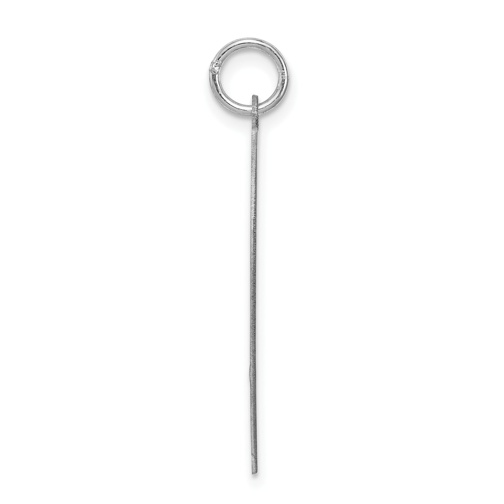 Sterling Silver Rhodium-plated Breakapart Mizpah Charm