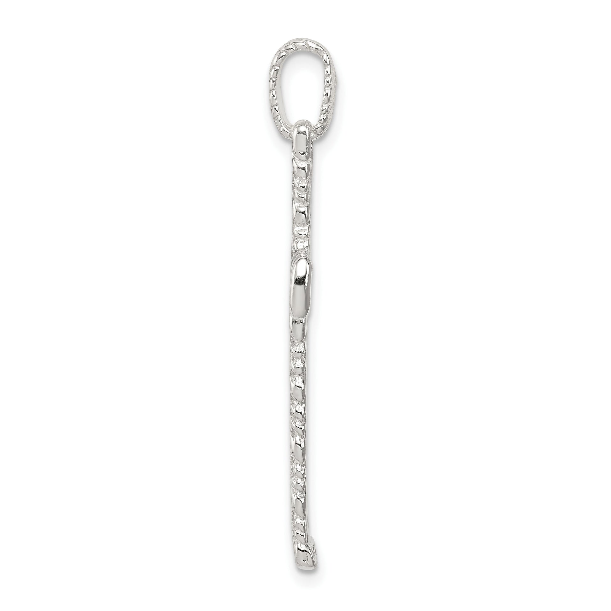 Sterling Silver Latin Cross Charm