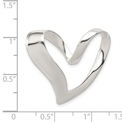 Sterling Silver Heart Slide