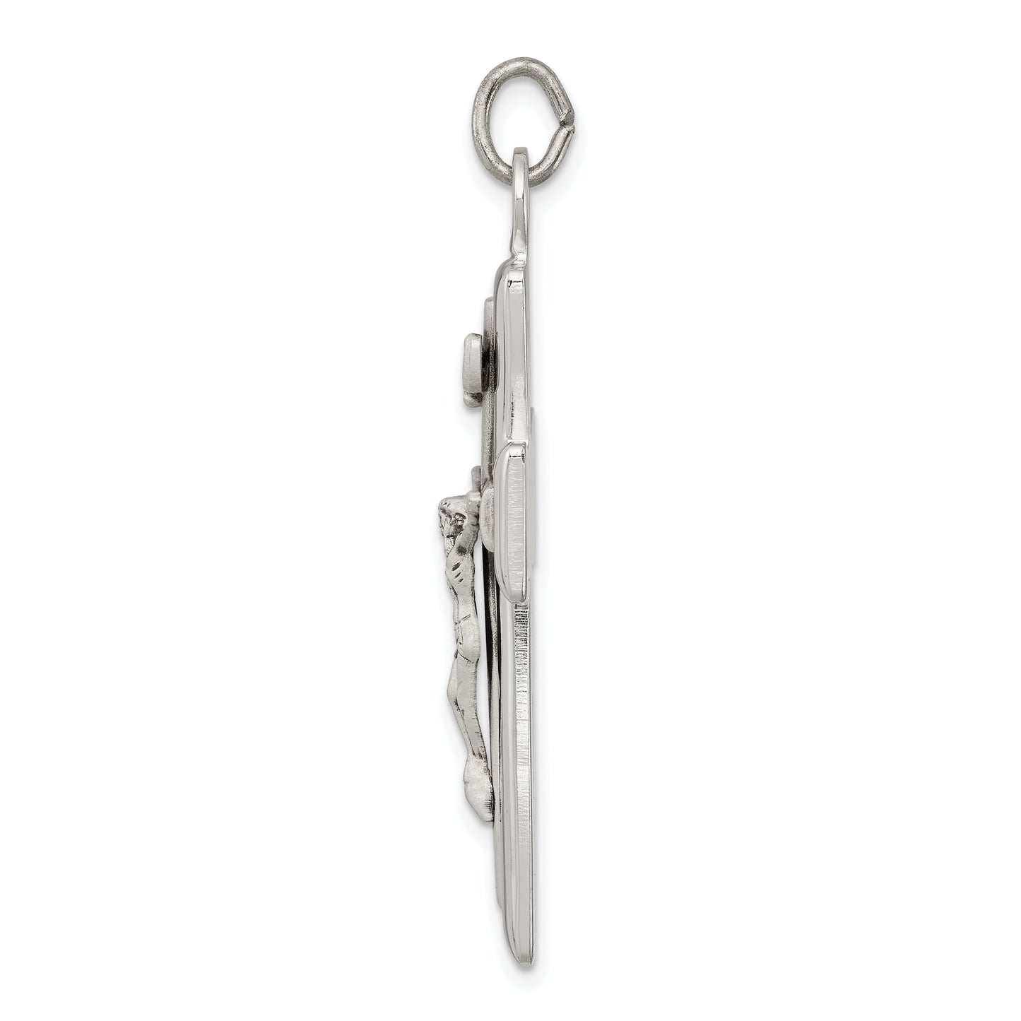 Sterling Silver INRI Crucifix Pendant