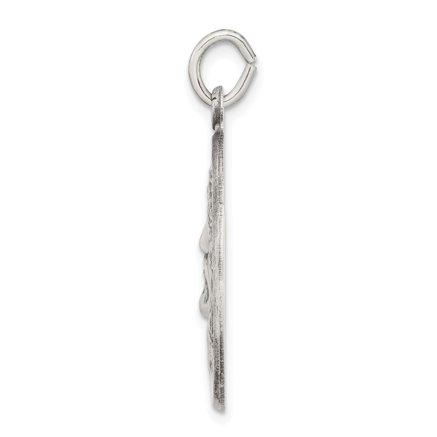 Sterling Silver Antiqued Ecce Homo Medal