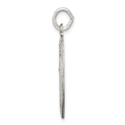 Sterling Silver Antiqued Infant of Prague Medal