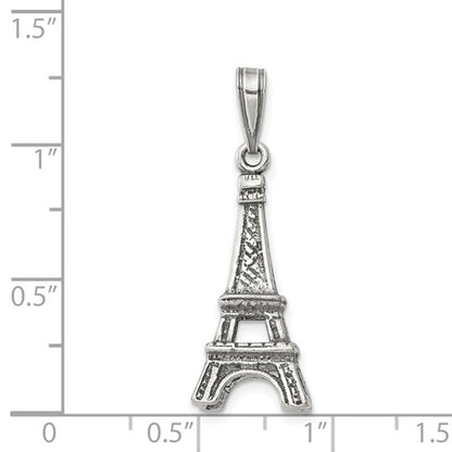 Sterling Silver Eiffel Tower Pendant