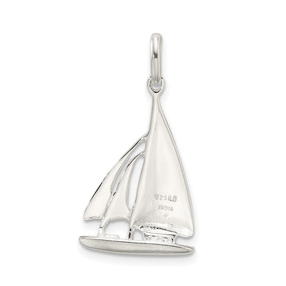 Sterling Silver Sailboat Charm