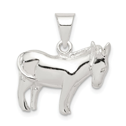 Sterling Silver Donkey Pendant