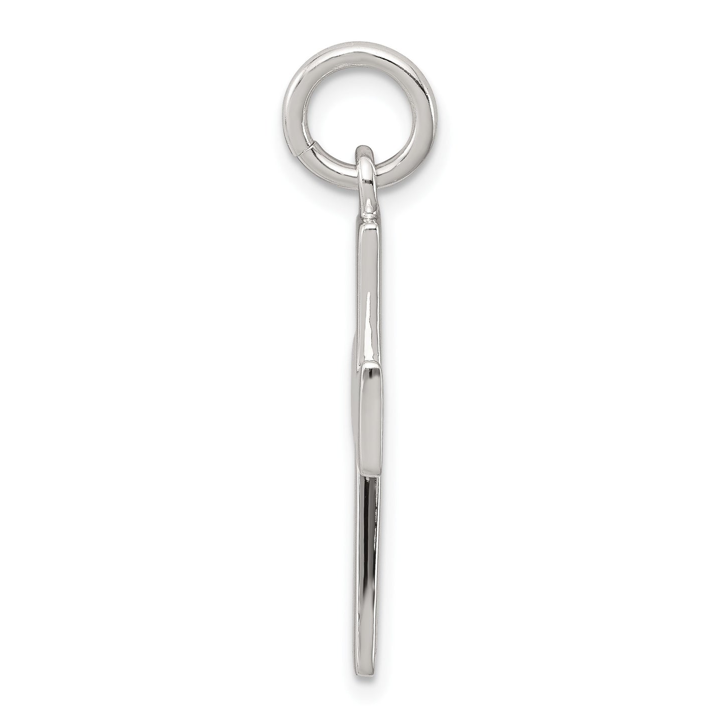 Sterling Silver Latin Cross Charm