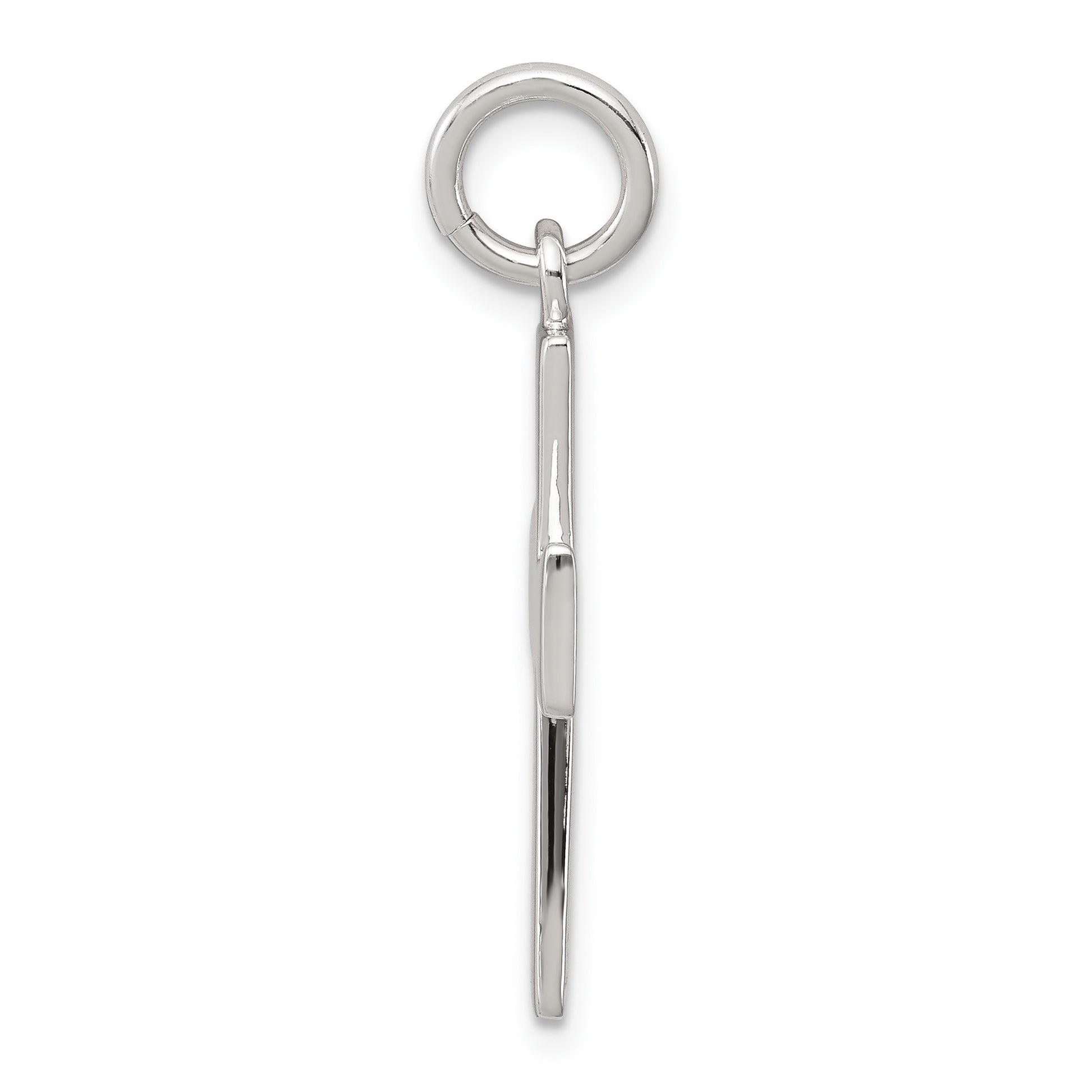 Sterling Silver Latin Cross Charm