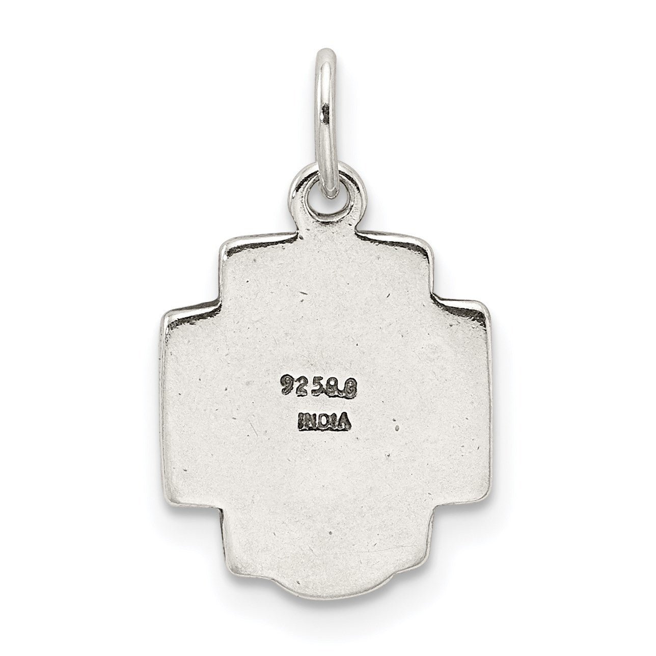 Sterling Silver Antiqued Ecce Homo Medal