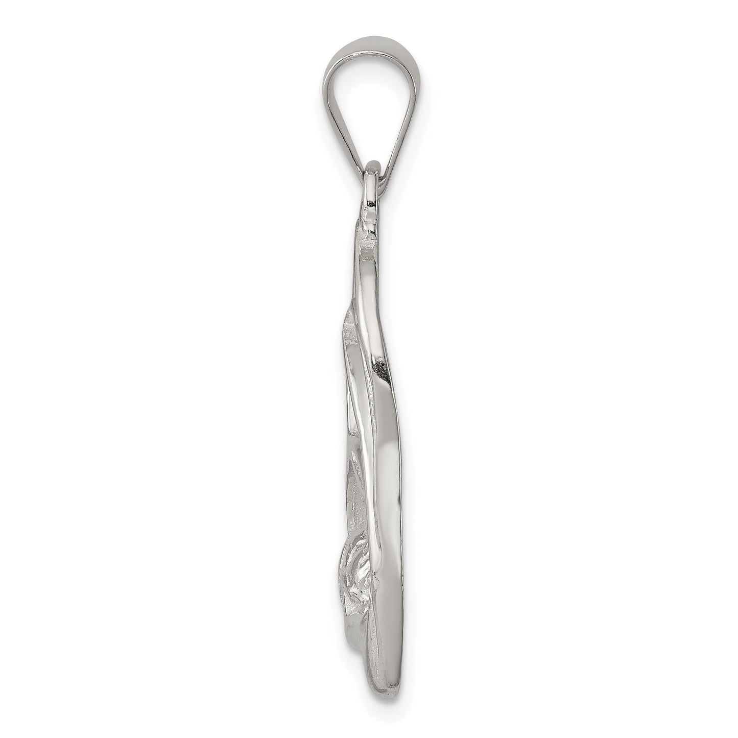 Sterling Silver Blessed Mary & Child Jesus Antique Finish Charm
