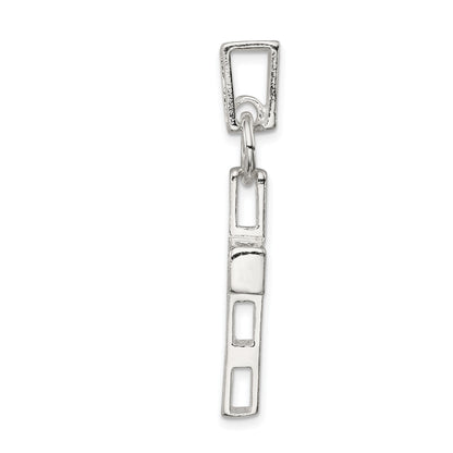 Sterling Silver Hammered Latin Cross Pendant