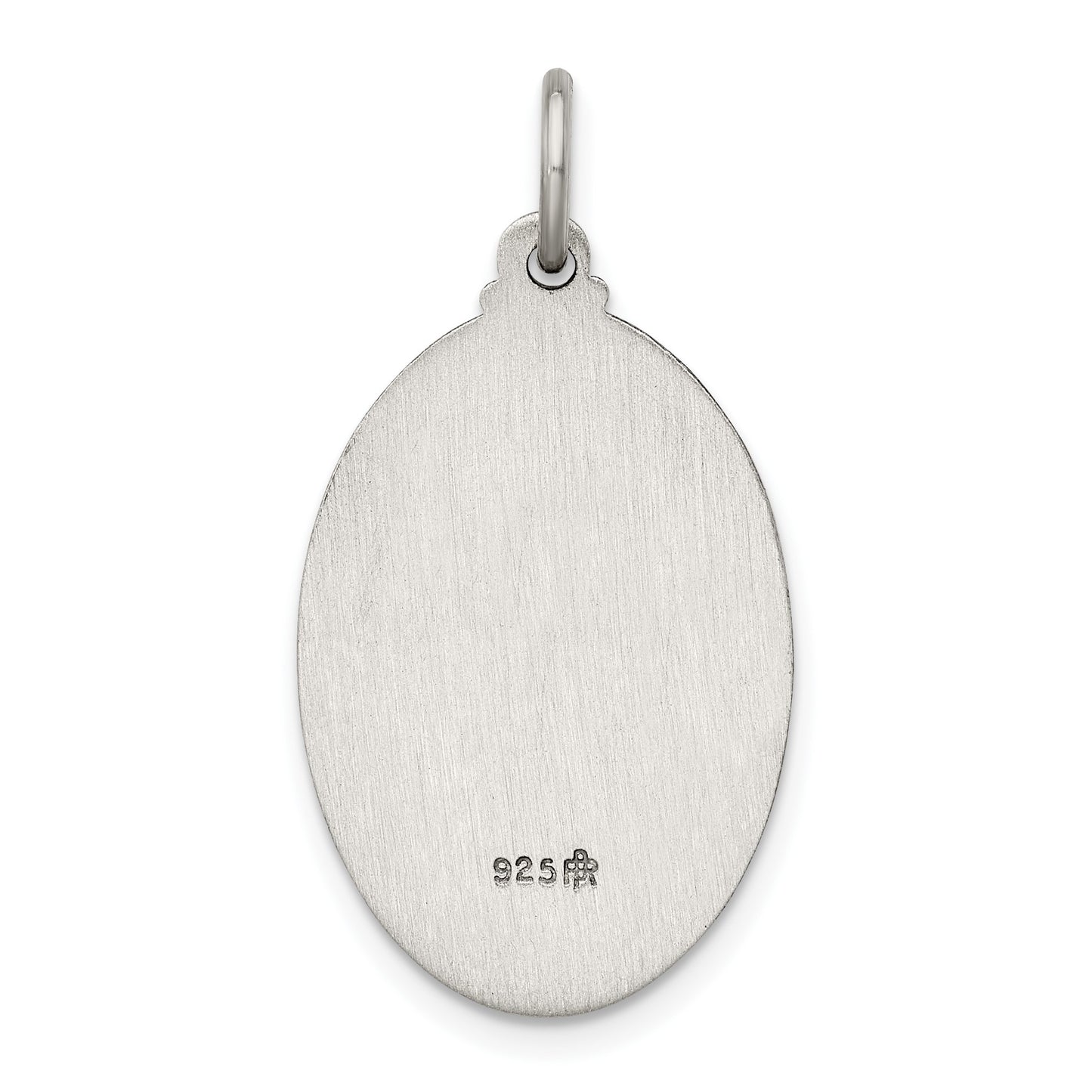 Sterling Silver Antiqued Our Lady of Guadalupe Medal
