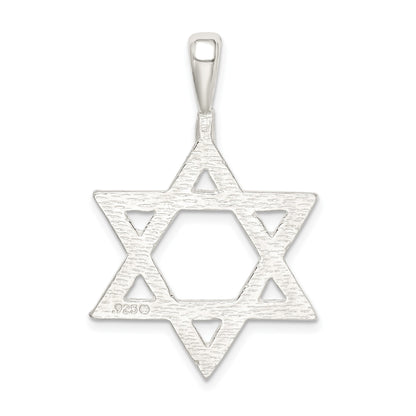 Sterling Silver Star of David Charm