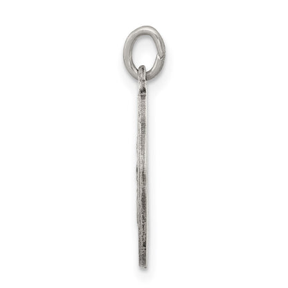 Sterling Silver Antiqued Divino Nino Medal (Divine Infant Jesus)