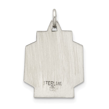 Sterling Silver Antiqued Ecce Homo Charm