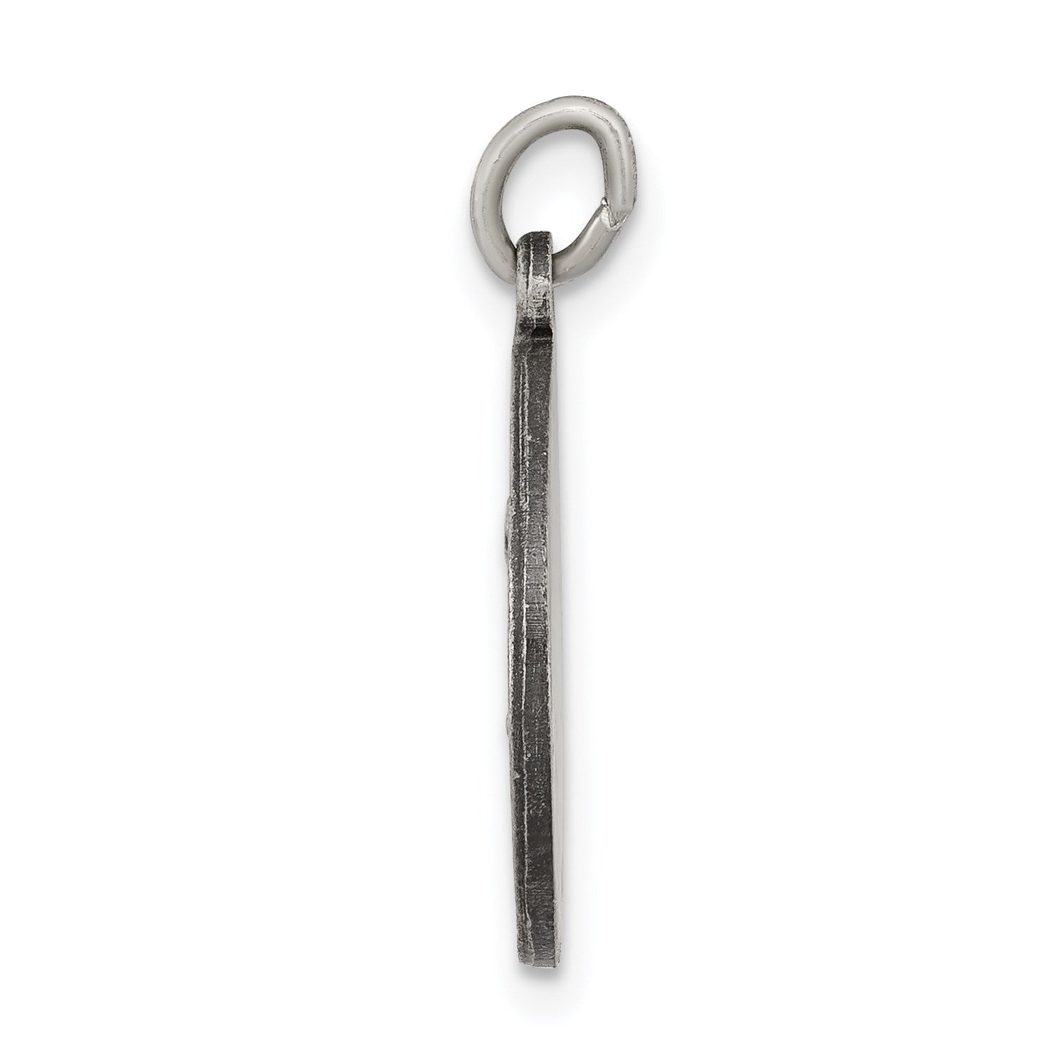 Sterling Silver Antiqued Saint Matthew Medal