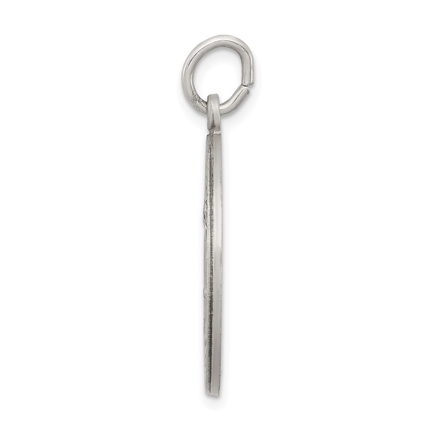 Sterling Silver Antiqued Saint Matthew Medal