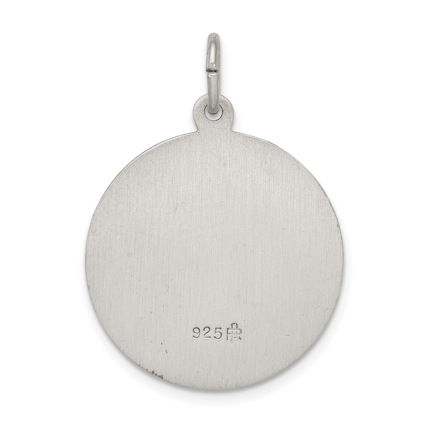 Sterling Silver Antiqued Saint Matthew Medal