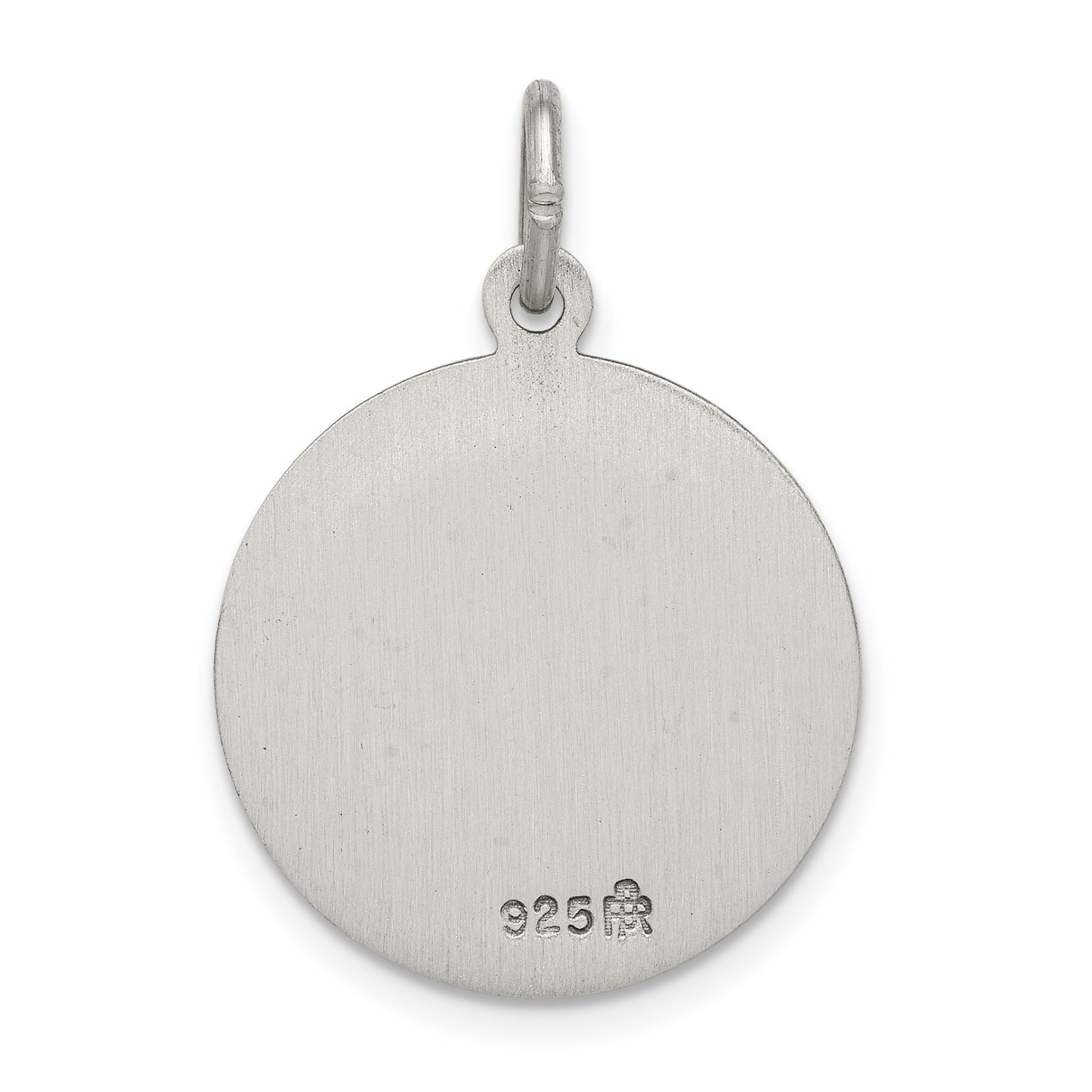 Sterling Silver Antiqued Saint John Neumann Medal
