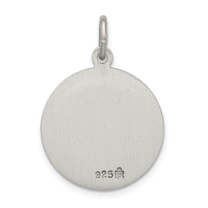 Sterling Silver Antiqued Saint John Neumann Medal