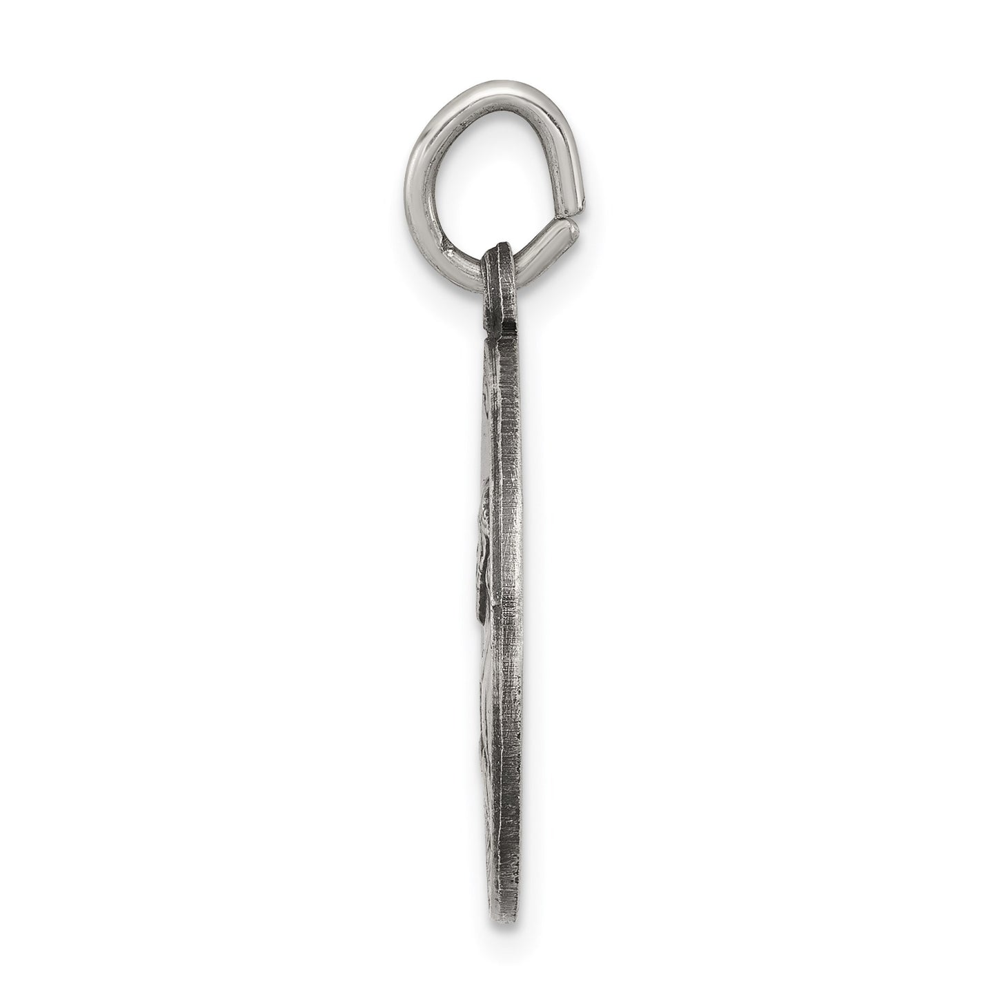 Sterling Silver Antiqued Saint Paul Medal