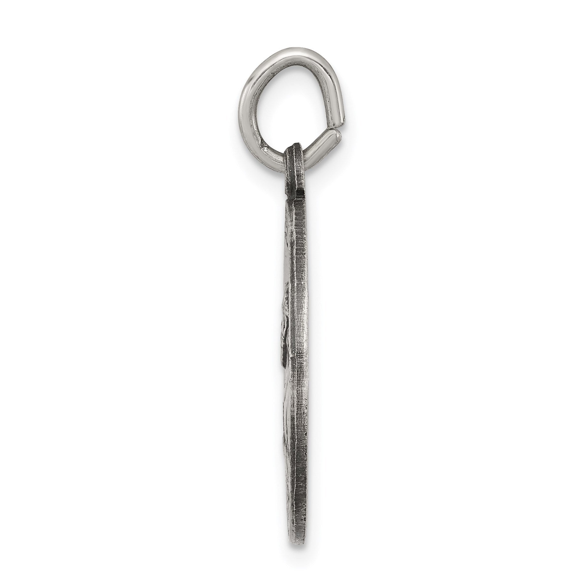 Sterling Silver Antiqued Saint Paul Medal