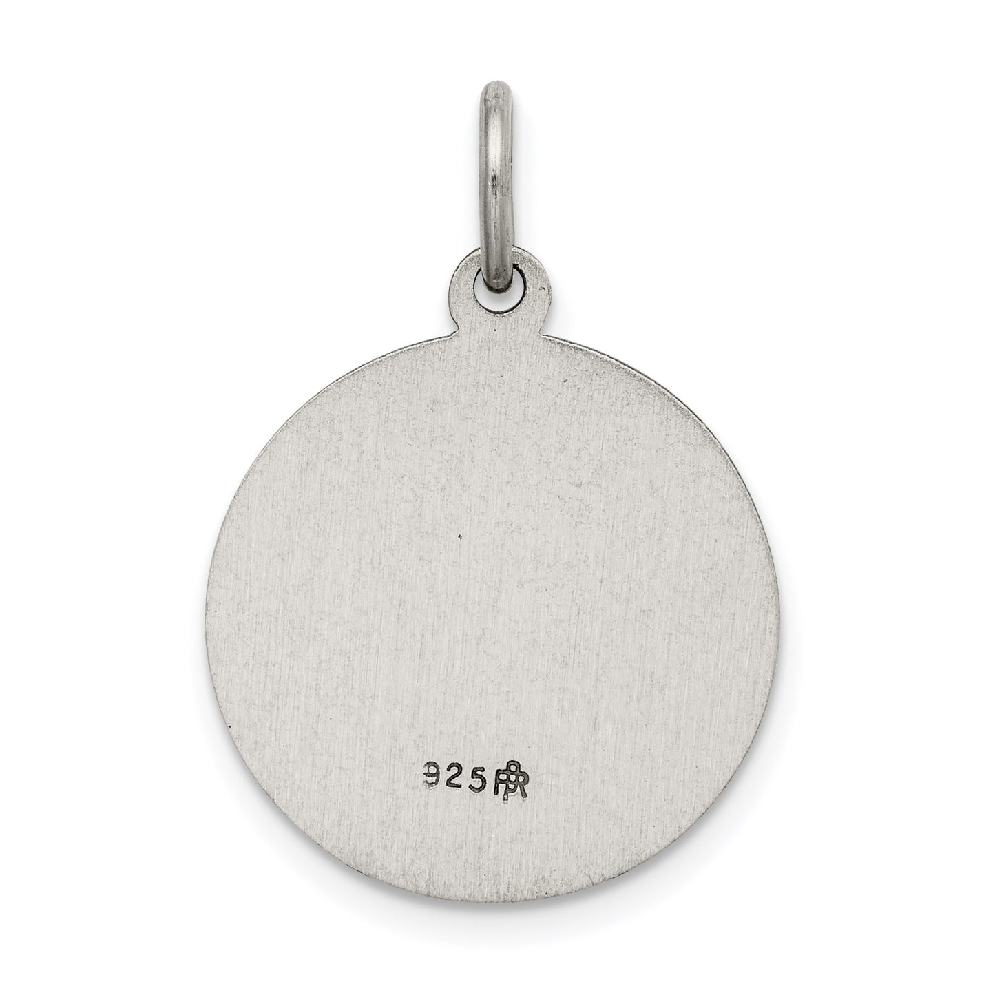 Sterling Silver Antiqued Holy Spirit Medal
