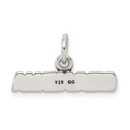 Sterling Silver Antiqued Grandma Charm