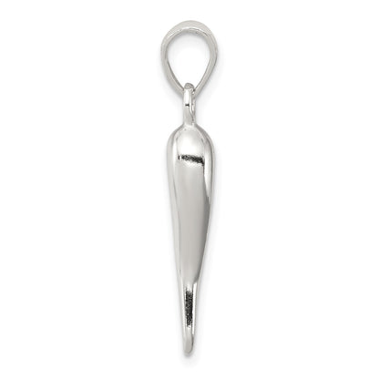 Sterling Silver Italian Horn