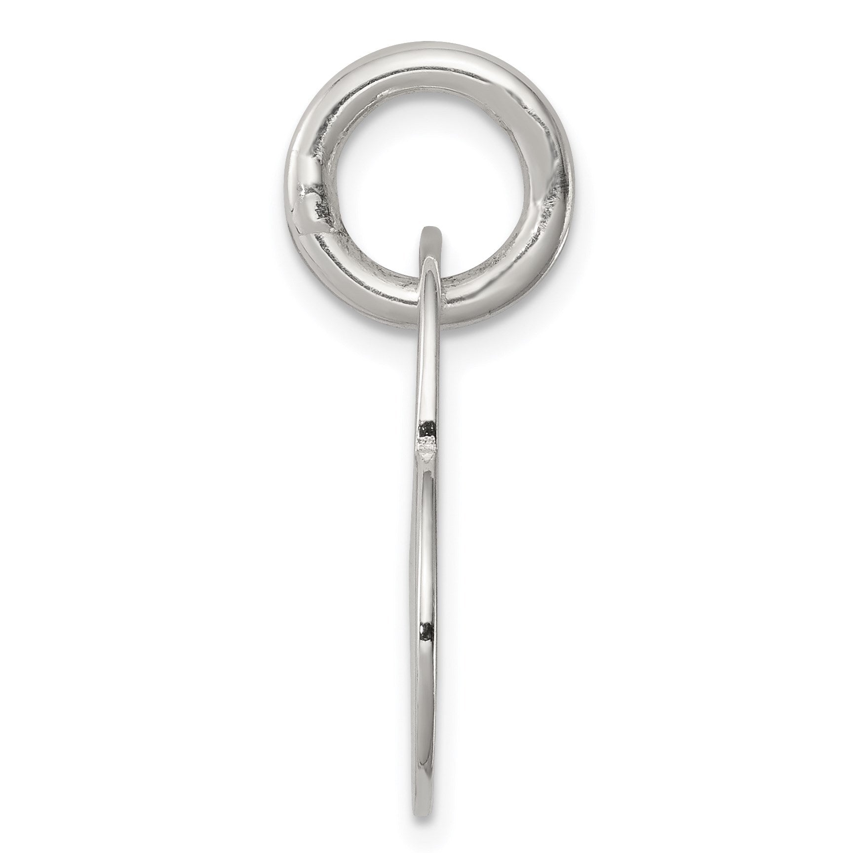 Sterling Silver Heart w/Cut Out Heart Charm