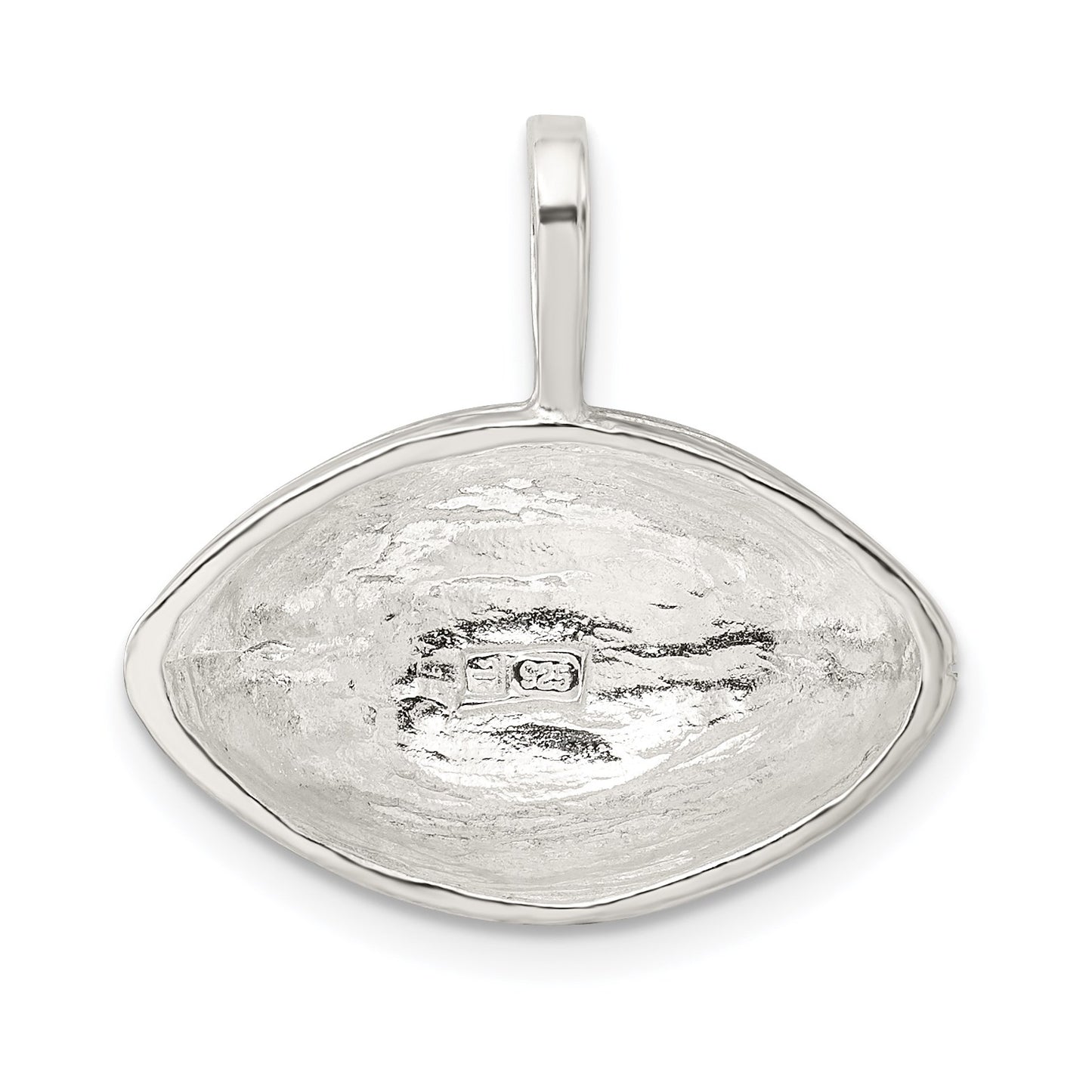 Sterling Silver Football Charm